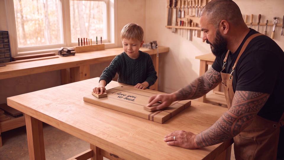 The workshop with the order